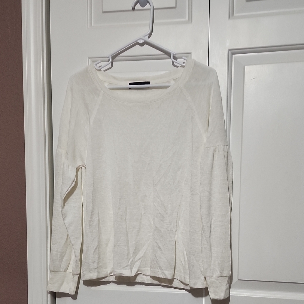 Sanctuary Cream Long Sleeve Top